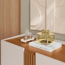 Ver imagem 3 de Conjunto Sala de Jantar Capri - Buffet 3 Portas + Cristaleira 2 Portas de Vidro - Colibri Móveis
