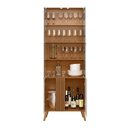 Ver imagem 5 de Conjunto Sala de Jantar Capri - Buffet 3 Portas + Cristaleira 2 Portas de Vidro - Colibri Móveis