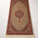 Ver imagem 2 de Tapete Passadeira Oriental Mahi Bege 350x80 cm Tipo Persa