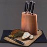 Conjunto de 5 Facas em Aço Inox e Bloco em Madeira Jamie Oliver - 4