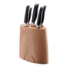 Conjunto de 5 Facas em Aço Inox e Bloco em Madeira Jamie Oliver - 1
