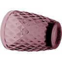 Ver imagem 3 de Copo Água 10x8x8cm 270ml Vidro Rosa 6pç