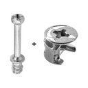 Ver imagem 1 de Kit Promocional C/ 200 Tambor Minifix 15X11 Natural P/15 Mm + 200 Pf. Minifix Du 259 Em Aço R. Sob.