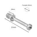 Ver imagem 2 de Kit Promocional C/ 200 Tambor Minifix 15X11 Natural P/15 Mm + 200 Pf. Minifix Du 259 Em Aço R. Sob.