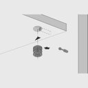 Ver imagem 4 de Kit Promocional C/ 200 Tambor Minifix 15X11 Natural P/15 Mm + 200 Pf. Minifix Du 259 Em Aço R. Sob.