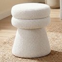 Ver imagem 2 de Puff Organico Cave 48x42 cm Base Giratoria Boucle Tce 1010 Moll