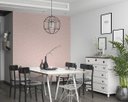 Ver imagem 3 de Papel de Parede Adesivo Rosa Minimalista Geométrico 2,80m