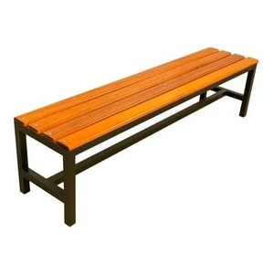 Banco de Vestiário Estilo/Modelo Industrial - Área Externa (2,00 x 0,40)