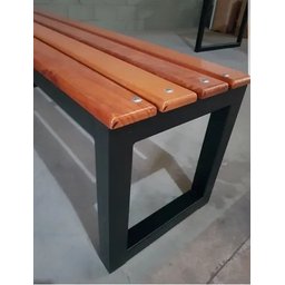 Banco de Vestiário Estilo/Modelo Industrial - Área Externa (2,00 x 0,40) - 5