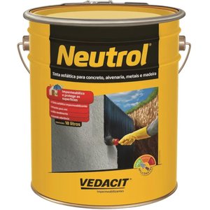 Neutrol 45 Tinta Betuminosa 18 Litros - 112134 - Vedacit