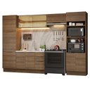 Ver imagem 3 de Armário de Cozinha Completa 330cm Rustic Stella Madesa 07