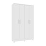 Guarda Roupa Amsterdam 4 Portas Com Pés Tcil Móveis:Branco - 1