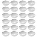 Ver imagem 1 de Conjunto 24 Potes de Sobremesa Doces Branco Avulso 265ml Plástico Trio Crippa Tigela Unitária 