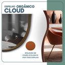 Ver imagem 7 de Espelho Orgânico 60x40cm Moldura em Couro Ecológico Cloud