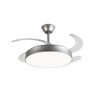 Luminária e Ventilador Retrátil de Teto 60w Bivolt Air Lite:prata - 2