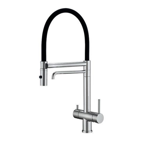 Torneira Misturador Monocomando Lorenzetti Loren Loft Gourmet 2262 N82 com Saída para Água Filtrada