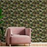Papel de Parede Abstrato Mod - 388 Camuflado Exército-60x300cm - 1