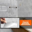 Ver imagem 3 de Papel de Parede Adesivo Lavavel Cimento Queimado Marmorizado Cinza 500x60cm