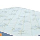 Ver imagem 2 de Colchão Solteiro Castor Sleep Max Espuma D45 120x203x18cm Branco/Azul -