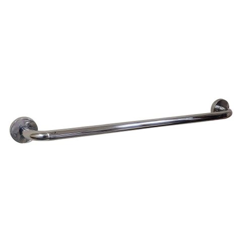 Alça de Apoio Banheiro Inox Barra 50cm Acessibilidade Resistente Box Segurança
