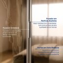 Ver mais imagens de Guarda-Roupa Planejado 4 Portas Reflecta com LED 100% MDF Orion CabeCasa MadeiraOriginals Marrom/Olmo