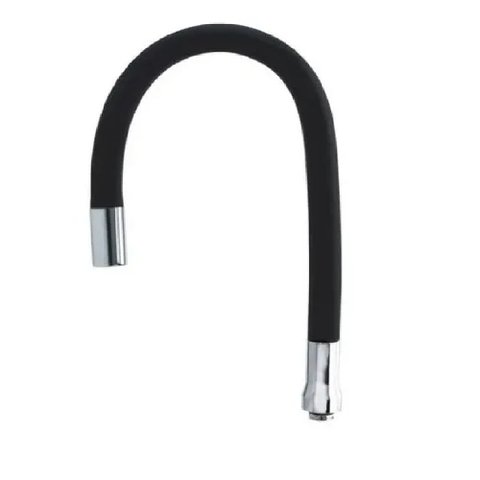 Tubo Gourmet Preto Reposição Torneira De Cozinha Parede/Mesa