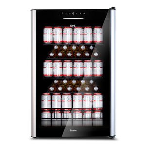 Cervejeira Eos Bierhaus 115 Litros Frost Free com Compressor Porta de Vidro e Acabamento em Inox