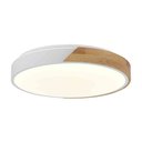 Ver imagem 1 de Plafon Led Ian Redondo 28cm 18w Bivolt Tcc Ajustável - Branco