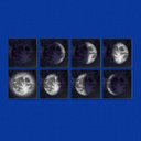Ver imagem 1 de Fases da Lua - Quadros ou Placas Modulares com 8 Peças