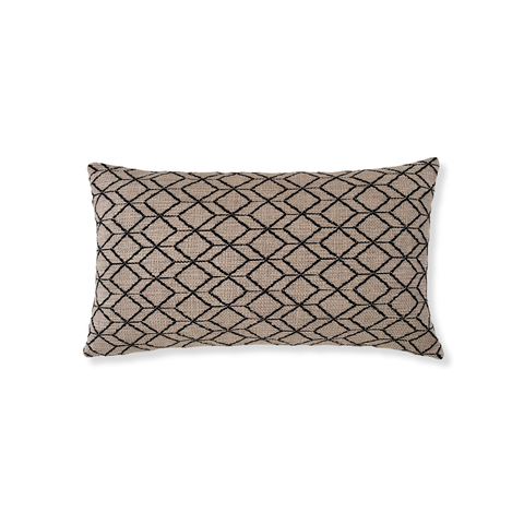 Almofada Retangular Jacquard Geométrico