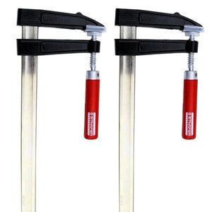 Kit 2 Grampo Sargento F para Marceneiro Carpinteiro 80x250mm - Starfer