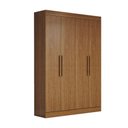 Ver imagem 3 de Guarda-roupa Solteiro Splendore 4 Portas 2 Gavetas 100% Mdf Cinamomo - Panorama Móveis
