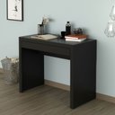 Ver imagem 1 de Escrivaninha Mesa para Notebook 90cm 1 Gaveta Me4107 Tecno Mobili - Preto