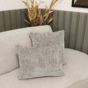 Ver imagem 2 de Kit Almofadas Decorativas 30x45cm e 40x40cm Linhão Off White - Nexta Casa