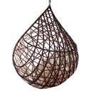 Ver imagem 5 de Cadeira Balanço Ninho Suspenso Gota Tramado com Suporte e Almofada Impermeável Acesse Móveis