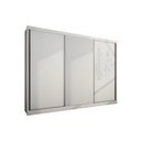 Ver imagem 1 de Guarda Roupa 3 Portas 6 Gavs Sollo N. Horizonte Neve