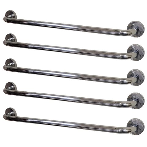 Alça Apoio Kit 5 Uni Barra Suporte Anti Queda Acidente Idoso Gestante Criança Pcd Acessibilidade Box