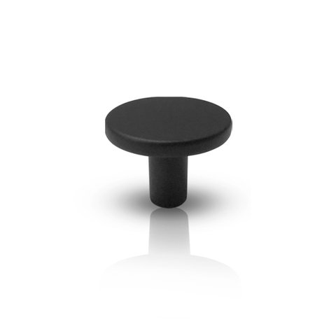 Puxador Ruiz Ponto 23mm Preto Fosco - Torralba Preto Fosco