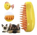 Ver imagem 4 de Ultra Escova Vapor Elétrica Silicone Pet Spray Tira Pelos