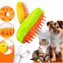 Ver imagem 2 de Ultra Escova Vapor Elétrica Silicone Pet Spray Tira Pelos