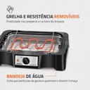 Ver imagem 3 de Churrasqueira Elétrica Mondial Pratic Steak & Grill Grelha com Altura Regulável 1500W 220V Ch-07