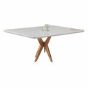 Ver imagem 2 de Mesa de Jantar Pandora Quadrada Casa Mad 80cm