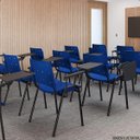 Ver imagem 4 de Cadeira Fixa Escola Universidade Prancheta Escamoteável