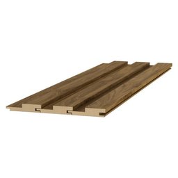 Painel Ripado Eucatex Ru Noce Oro Cx 6 Und - br 2,70m - Única Único - 3
