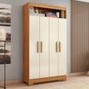 Ver imagem 2 de Armário Multiuso Nt 4030 Freijó com Off White - Notável