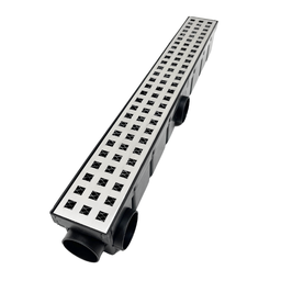 Ralo Externo Quintal 6x50 Inox 304 Quadrangular Cocho Preto - 4