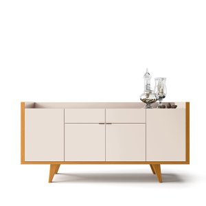 Buffet Aparador Harmonia 4 Portas 2 Gavetas 160x79-edecasamoveis
