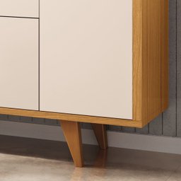 Buffet Aparador Harmonia 4 Portas 2 Gavetas 160x79-edecasamoveis - 3