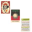 Ver mais imagens de Kit 10 Placas Mdf Decoração Parede Retrô Vintage Tam A4 Rt1