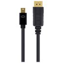 Ver imagem 2 de Cabo Displayport X Mini Displayport Ultra Hd 60hz 2 Metros Dpmdp13-2